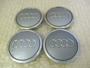 AUDI アウディ 純正 アルミホイール用 センターキャップ 中古４個/４枚