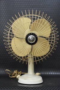 うぶ品　昭和レトロ　東芝 Toshiba　A.C. ELECTRIC FAN　LD型　扇風機　30cmタイプ　４枚羽根　アンティーク　未整備品　稼働品