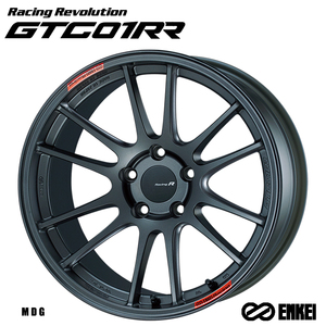 送料無料 エンケイ Racing Revolution GTC01RR (MDG) 10.5J-18 +25 5H-114.3 (18インチ) 5H114.3 10.5J+25【4本セット 新品】