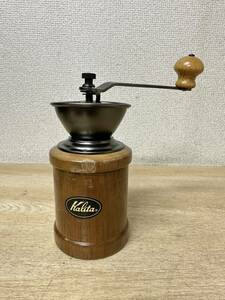 A819 Kalita コーヒーミル 手動式 木製