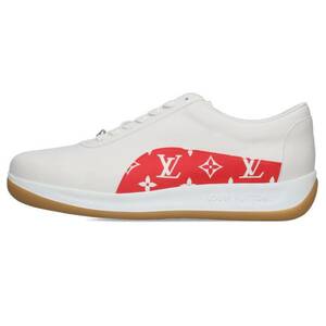 シュプリーム ルイヴィトン SUPREME LOUISVUITTON 17AW LV Sport Sneaker サイズ:12 モノグラムレザースニーカー 中古 OM10