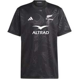 アディダス RWC オールブラックス ラグビー サポーターズ 半袖Tシャツ(メンズ) XL ブラック #DCF17-HZ9778 M RUGBY ALL BLACKS RWC ADIDAS