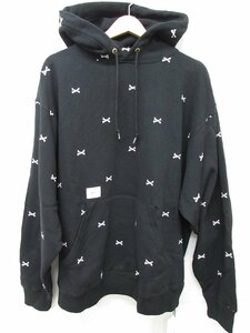 WTAPS ダブルタップス ACNE/HOODY/CTPL. TEXTILE 222ATDT-CSM26 タグ付き スウェットパーカー フーディー SIZE:X 04∥FG6406