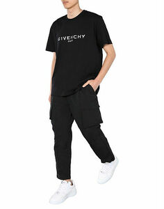 【美品】GIVENCHY ジバンシィ【BM50JP12M4】2020年春夏 20SS カーゴパンツ ※SAMPLE品 48サイズ ブラック