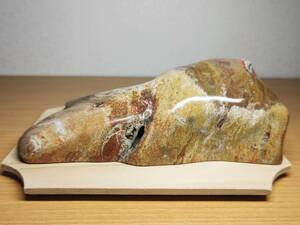 【津軽産】◆2kg◆ 錦石 ジャスパー 原石 碧玉 風水 開運 誕生石 鑑賞石 自然石 天然石 紋石 水石 鉱物 置物 