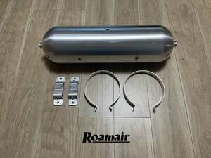 【送料無料】ROAMAIR シームレスタンク　アルミ 3ガロン　200PSI対応　エアサス　タンク