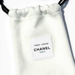 新品未使用 CHANEL 正規ノベルティ 巾着 ポーチ 小物入れ スマホケース 少し厚めの生地 ニット素材 