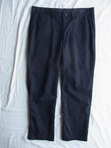 45R 　フォーティーファイブ 　綿麻素材　テーパードシルエット　パンツ　サイズ 30 日本製 ネイビー