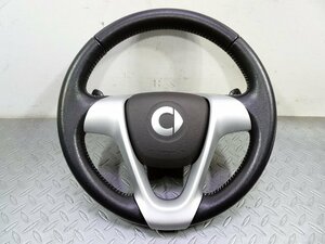 B/DC11■smart fortwo C451 CBA-451331 (スマートフォーツー クーペ 2008y)■純正ステアリングホイール パドルシフト付 (ハンドル ■■■