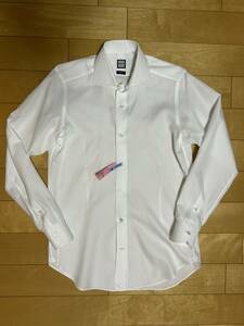 beams shirt ワイシャツ Yシャツ 長袖 ビームス クリーニング済 １～２回着用 shirts slim fit Y-shirt 白 white ビジネス フォーマル