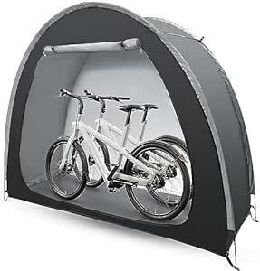 MOEM 自転車テント サイクルハウス 省スペースの自転車置き場 【日本企業が開発】 1-2台用 バイクガレージ 自転車カバー (