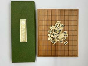 高級将棋盤 折りたたみ 卓上 駒付 美品 折り畳み レトロ 伝統工芸