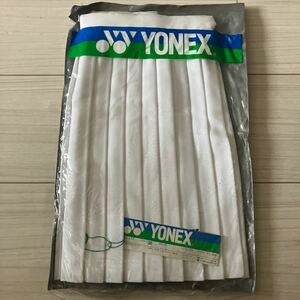 新品未使用 デッドストック YONEX ヨネックス No.202 スコート スカート 58cm プリーツ ホワイト 白 スポーツウェア テニス バドミントン