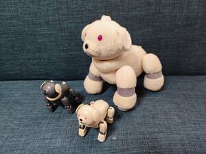 ■AIBO　セット　　ふきふきAIBO ぬいぐるみ　ラッテ　マカロン