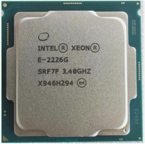 Intel Xeon E-2226G SRF7F 6C 3.4GHz 12MB 80W LGA1151