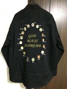 新品 L シュプリーム Supreme Our Lady Work Shirt アワー レディ ワーク シャツ 24SS ブラック BLACK