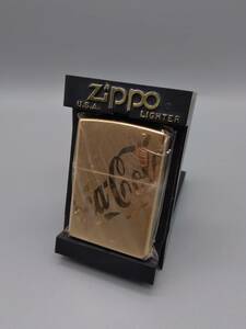 Zippo　ジッポ　未使用　2001年　コカ・コーラ　ゴールド