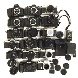 Nikon Nikomat EL FM Ai NIKKOR 50mm 1:1.4 含む フィルムカメラ レンズ セット