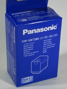 ■ パナソニック純正　ビデオカメラ用充電池　VW-VBT380-K