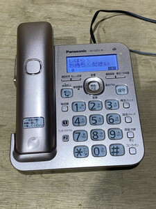【１３－７６】パナソニック コード付き デジタル 電話機 VE-GZ51-N (親機のみ・子機無し） 迷惑電話対策機能搭載 通電確認のみOK