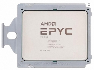 AMD EPYC 7713P 64C 2GHz 3.675GHz 256MB Socket SP3 1P 225W