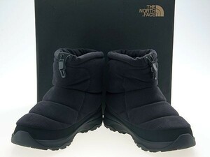 新品THE NORTH FACE/ザ ノースフェイス/NUPTSE BOOTIE WP/ヌプシ ブーティ/ショート/スノーブーツ/防水/撥水/ブラック黒/NF52278-KK/23.0cm