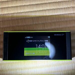 Pocket WiFi HWD36 W05 楽天モバイル通信OK SIMフリー　画面ヒビあり