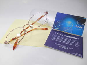 ★即決★ＨＯＹＡブルーライトカットＰＣレンズ付き老眼鏡●ＹＯＳＨＩＥ　ＩＮＡＢＡ日本製チタンフレーム