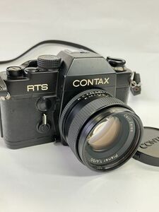 CONTAX コンタックス RTS 一眼レフフィルムカメラ Carl Zeiss Planar 1.4/50 レンズ シャッターOK fah 2B024