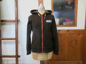 【古着】MOUNTAIN EQUIPMENT/マウンテンイクィップメント ウール混 フリース パーカー Sサイズ 検索用⇒ ジップアップ/キャンプ/D1210