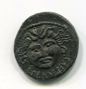 古代ローマ共和国　BC47年　デナリウス銀貨 ローマ鋳造　@93