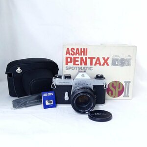 ペンタックス SPOTMATIC スポットマチック SPII SP2 + SMC TAKUMAR 55mm F1.8 フィルムカメラ 保管品 未使用品 /2405C
