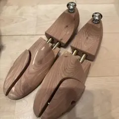 美品 シューキーパー シューズキーパー 靴 木製 革靴