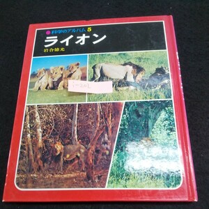 i-202※9 科学のアルバム5 ライオン 動物の国アフリカ 気ぐらいのたかいライオン えもののたおしかた 木のぼりライオン 子どもの教育 