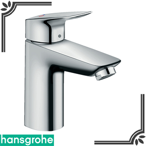 ID4930: Hansgrohe　洗面・手洗水栓　71102004　ロギス シングルレバー洗面混合水栓 100 クールスタート ハンスグローエ
