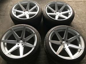 ☆ROHANA(ロハナ) タイヤホイール 255/35ZR20 4本 セット 20インチ　5H112 ET28 CB66.56 美品　20X11J アウディ等☆