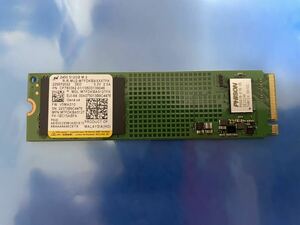 【89時間】Micron MTFDKBA512TFK-1BC15ABFA 512GB SSD M.2【正常判定】