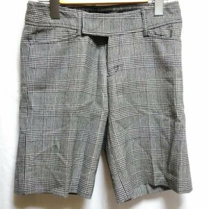 LESOUK 34インチ ルスーク パンツ ショートパンツ Pants Trousers Short Pants Shorts 黒 / ブラック / X 白 / ホワイト / 10001996