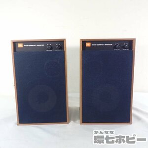 0Ky4◆JBL 4312M コンパクトモニター スピーカー ペア 音出しOK シリアル同一番号 送:-/100