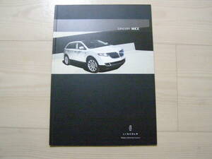 2011年3月　リンカーン MKX　カタログ