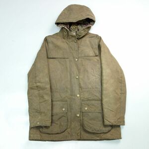 Barbour バブアー LIBERTY リバティ 裏地中綿オイルドジャケット UK 8 レディース