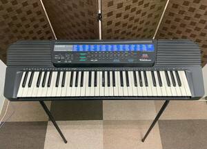 S4447◆ CASIO カシオ CT-625C 電子ピアノ 電子キーボード 鍵盤 オルガン 61鍵盤 シンセサイザー 音楽 スタンド付き