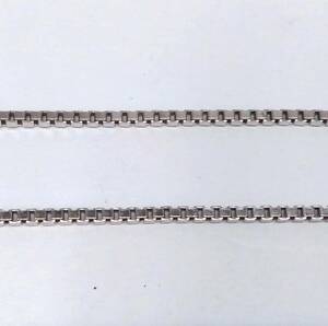 K18WG ベネチアンチェーン ネックレス 約50cm 4.3g