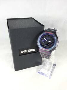 【MM-10】未使用品 G-SHOCK GA-2100AH-6AJF AIM HIGH (エイムハイ) シリーズ デジタル&アナログ プライスタグ・保証書・取扱説明書付き