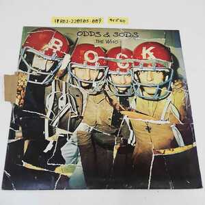 1_▼ LP THE WHO ザ・フー 不死身のハードロック 特殊ジャケ ODDS＆SODS キズ有り ECPO-5-TR