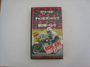 1987年　世界グランプリ　ＷＧＰ　５００　スペインＧＰ　ガードナー　シュワンツ　ローソン　平忠彦　八代俊二　マッケンジー　ＶＨＳ