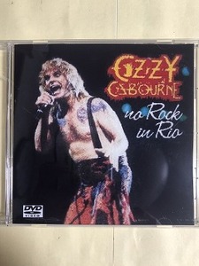 OZZY OSBOURNE DVD VIDEO Rock in Rio1 1985 1枚組　同梱可能