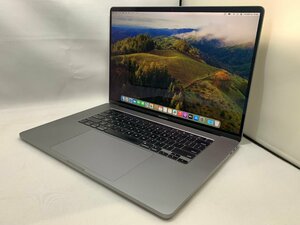 １円スタート！！ Apple MacBook Pro A2141 (16-inch,2019) USキーボード スペースグレイ [Nmc]