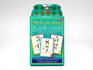 イーブー フラッシュカード かけ算 掛け算 eeboo Multiplication Flash Cards 幼児 教材 知育玩具 数学教育