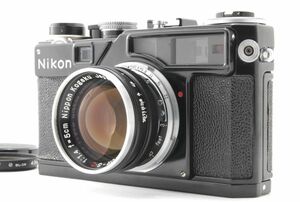 ニコン nikon SP ブラック black チタン幕 no.6223295 5cm F1.4 セット★SOK020011